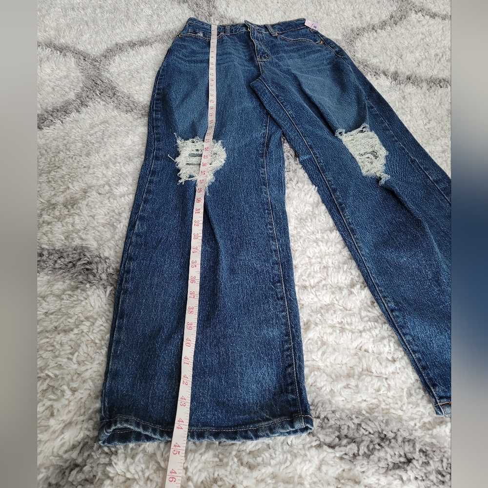 High Rise Baggy Jeans | Size 4 | wild fable - Picture 2 of 8